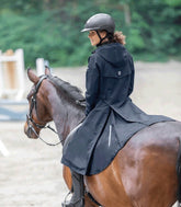 ELT Fehmarn Long Riding Raincoat - Night Blue Old